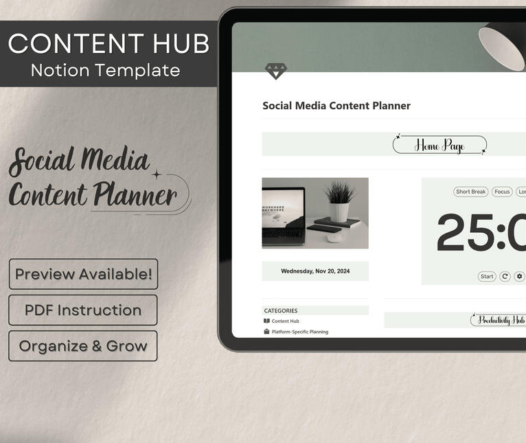 Social Media Content Planner →